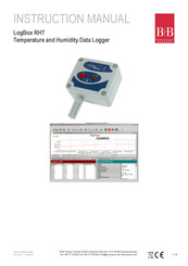 B+B Sensors LogBox RHT Instruction Manual