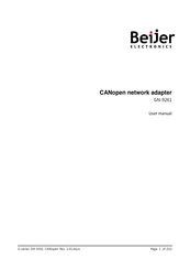 Beijer Electronics G Series User Manual