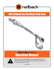 Redback 106071 Operation Manual