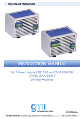 GMI PSD1220-098 Instruction Manual