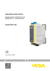 Vega VEGATOR 142 Operating Instructions Manual