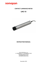 Sonopan LMC-10 Instruction Manual