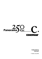 Coemar Panorama Cyc 250 C. Instruction Manual
