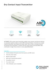 rollease acmeda Automate MTRF-DCIM-1C Programming Instructions Manual