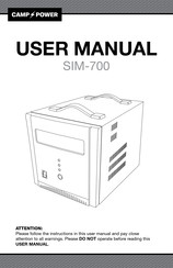 Camp Power SIM-700 User Manual