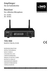 IMG STAGELINE TXS-900 Instruction Manual