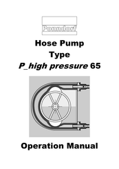 PONNDORF P high pressure 65 Operation Manual