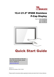 Winmate R15L100-SPC369 Quick Start Manual