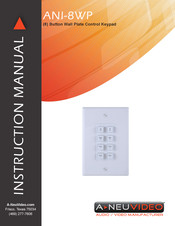 A-Neuvideo ANI-8WP Instruction Manual