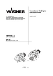 WAGNER GA 4000ACIC-S Translation Of The Original Operating Manual