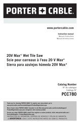 Porter Cable PCC780 Instruction Manual
