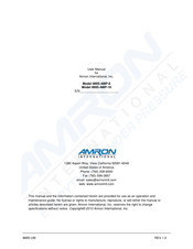 Amron 8895-AMP-8 User Manual