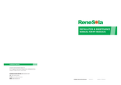 ReneSola JC***M-24/B Series Installation & Maintenance Manual
