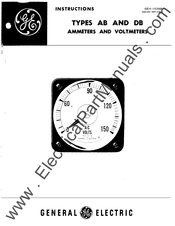 GE DB Series Instructions Manual