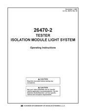 Douglas Dynamics Western 26470-2 Operating Instructions Manual