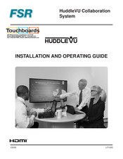 FSR HuddleVU Installation And Operating Manual