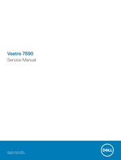 Dell Vostro 7590 Service Manual