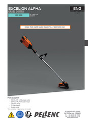 pellenc EXCELION ALPHA User Manual