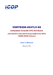 Icop VORTEX86-6047LV-6S User Manual