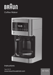 Braun KF 7370 Manuals | ManualsLib