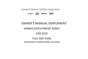 Chevrolet Express 2019 Owner's Manual Supplement