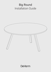 DeVorm Big Round Installation Manual