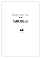 AEC GPWC70 Operating Instructions Manual