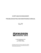 knudsen Chirp 3260 Troubleshooting And Maintenance Manual