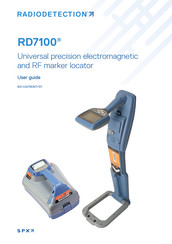 SPX Radiodetection RD7100 User Manual