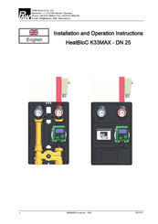 PAW HeatBloC K33MAX DN 25 Installation And Operation Instructions Manual
