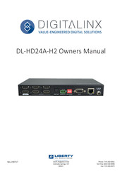 DigitaLinx DL-HD24A-H2 Owner's Manual