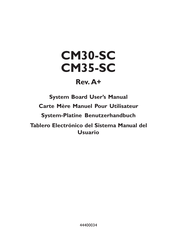 VIA Technologies CM30-SC User Manual