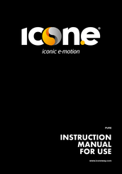 ICONE MARINES Instruction Manual For Use