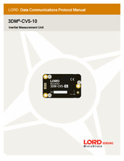 LORD MicroStrain 3DM-CV5-10 Protocol Manual