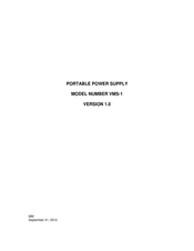 Phenix VMS-1 Manual