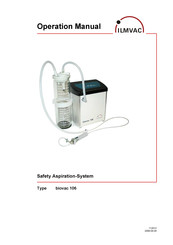 Ilmvac biovac 106 Operation Manual