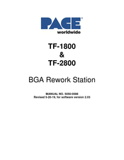 Pace TF-1800 Manual