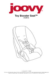 Joovy Toy Booster Seat 012 Manual