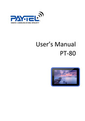 Paytel inteleTABLET PT-80 User Manual