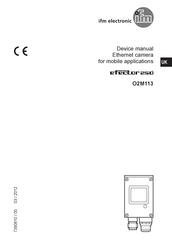 IFM Efector 250 O2M113 Device Manual