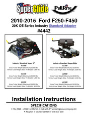 PullRite SuperGlide Series Installation Instructions Manual