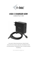 i-tec CHARGER-C60WPLUS User Manual