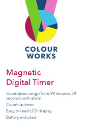 Colourworks CWDIGTIMDISP24 Quick Start Manual