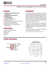 Analog Devices LTC2941 Datasheet