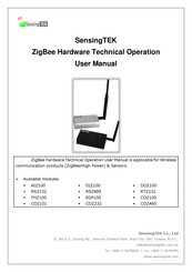 SensingTEK DOZ100 Hardware Technical Operation User Manual