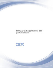 IBM LC921 Quick Install Manual