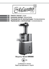 Maestro MR808 Owner's Manual