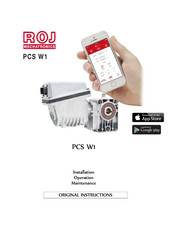 ROJ PCS W1 Installation, Operation And Maintenance Manual