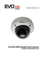 Hills EVOHD-H-VDIR-WDR-MZ-2.812 Installation And Operation Manual