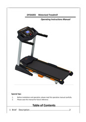 Durafit DFISA001 Operating Instructions Manual